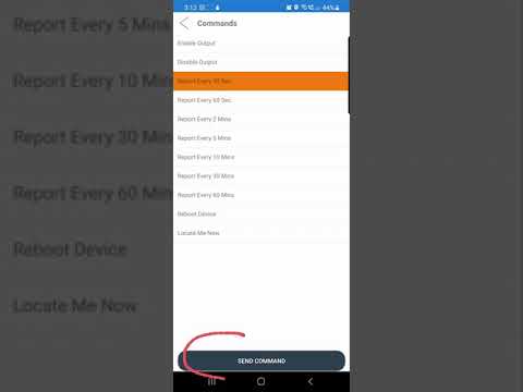 How to Use Commands on the Mobile Apps